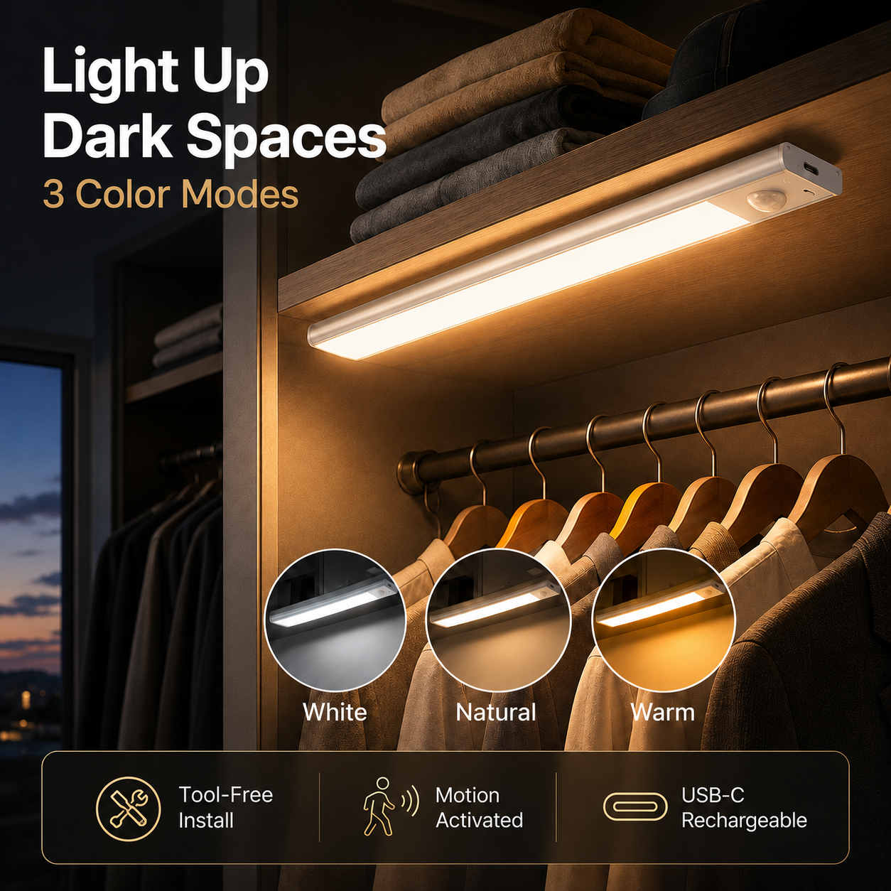 GlowStrip – Wireless LED Sensor Light